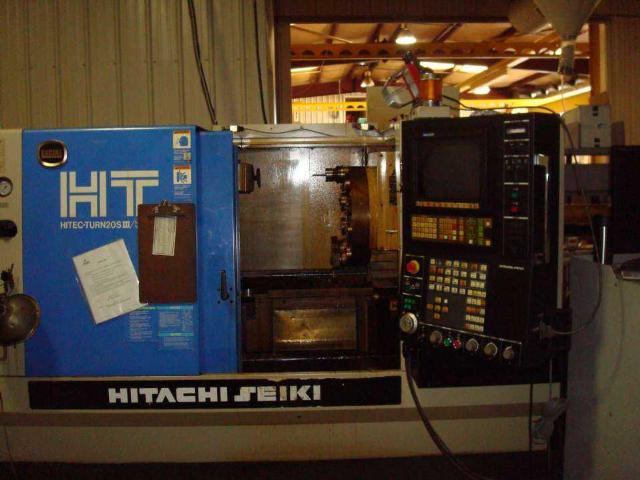 Hitachi-Seiki Hitec-Turn-20SIII, Machine ID: 5357